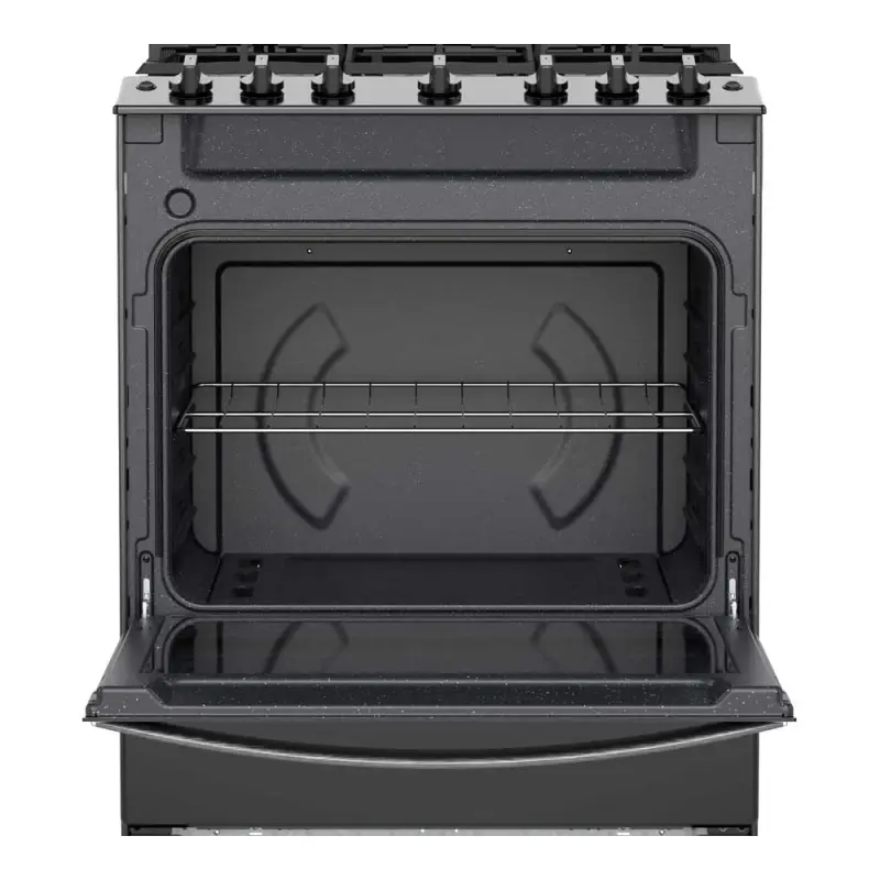 ESTUFA A GAS WHIRLPOOL DE 30" DE 6 QUEMADORES CON HORNO LWFR3400